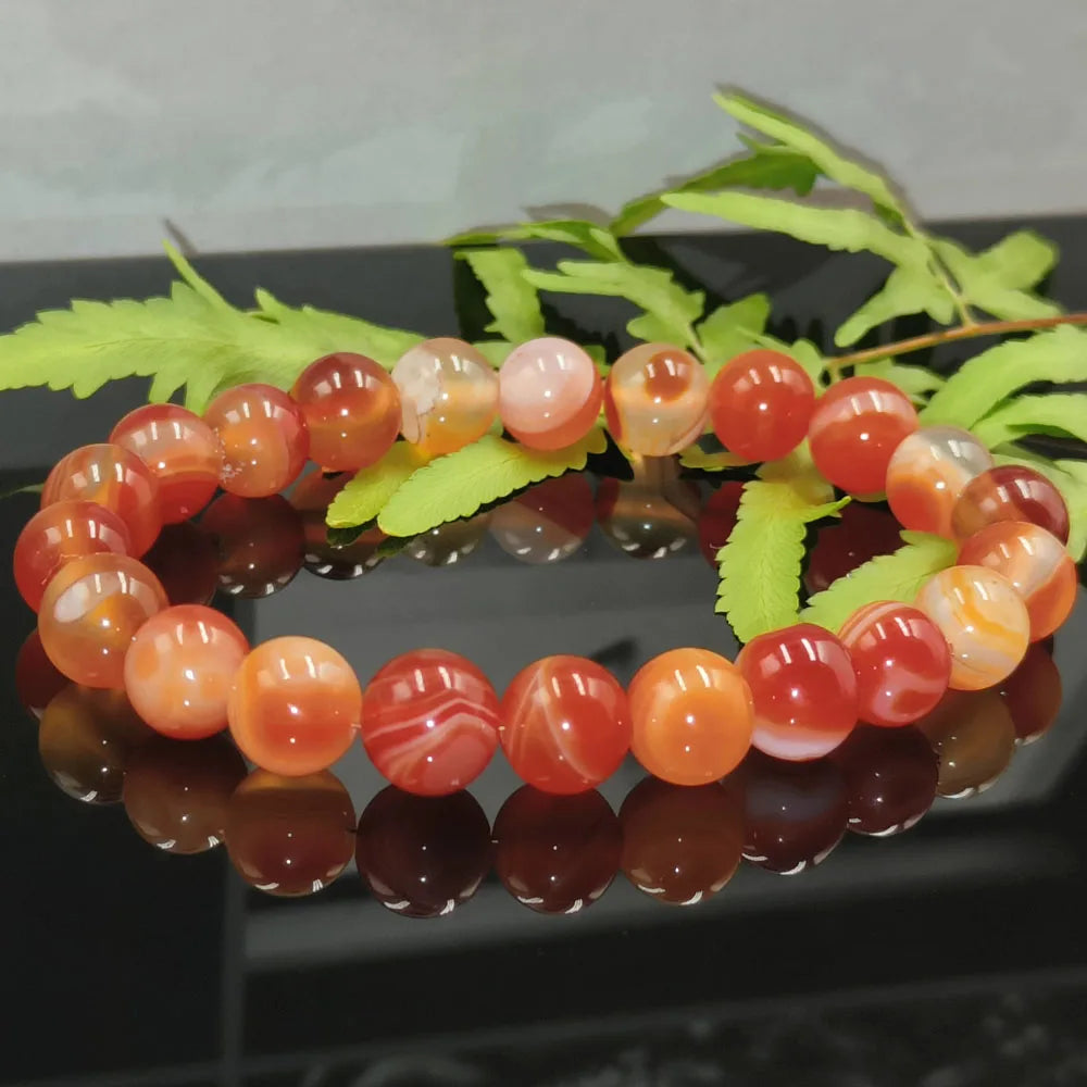 Premium Bead Bracelet 8mm Epidote Zoisite Stone For Women