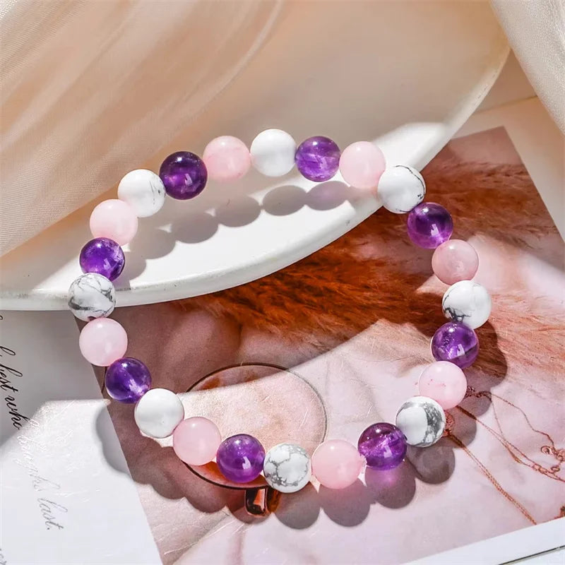 Premium Sleep Bracelet Aura Balancing 8mm Stone for Unisex