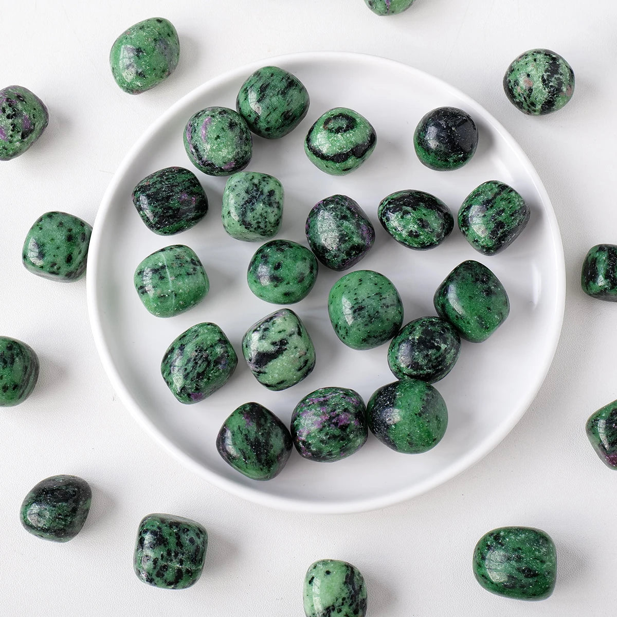 Tinker Shop Epidote Crystal Stone Polished For Feng Shui