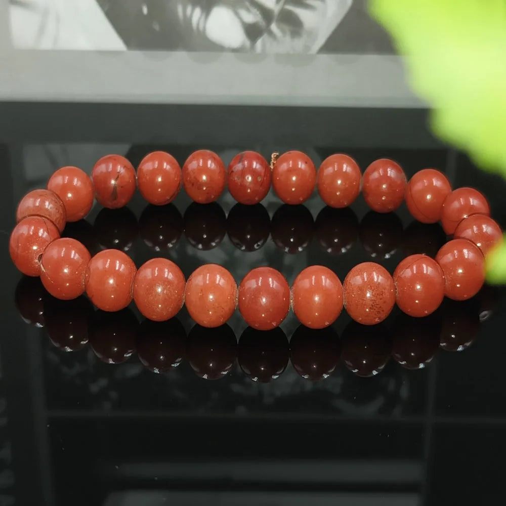 Premium Bead Bracelet 8mm Epidote Zoisite Stone For Women