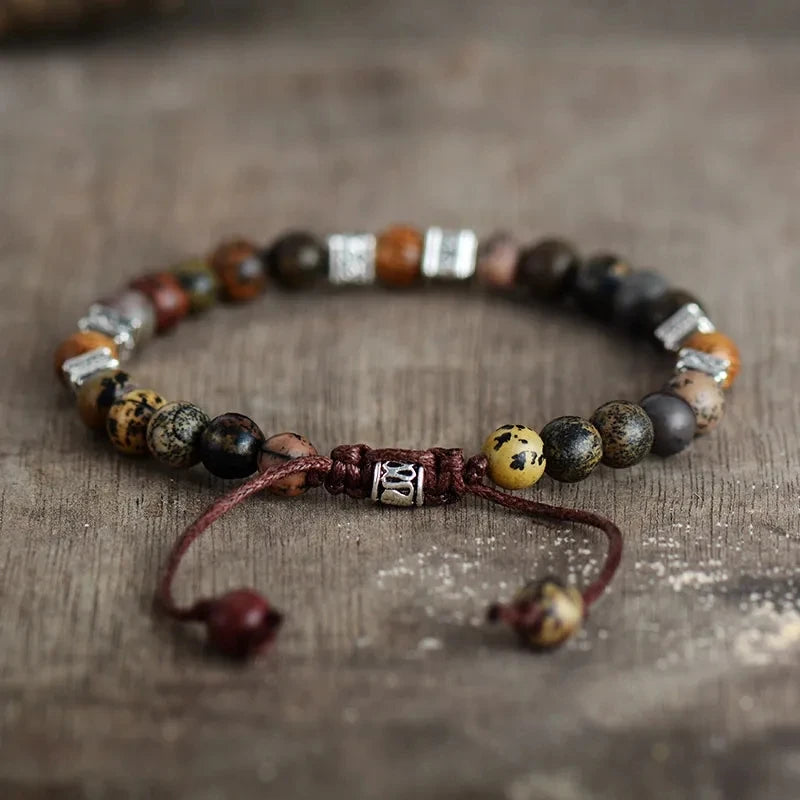 Premium Macrame Bracelet Steampunk Beads for Couples