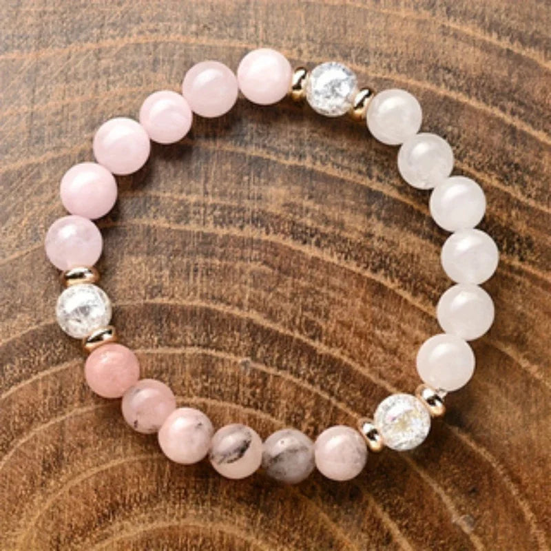 ZHIXUNCN Beaded Bracelet Hematite Mood Tracker For All