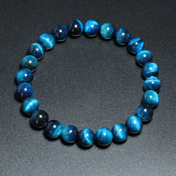 Premium Tiger Eye Bracelet Grade A Beads For Yoga Practice