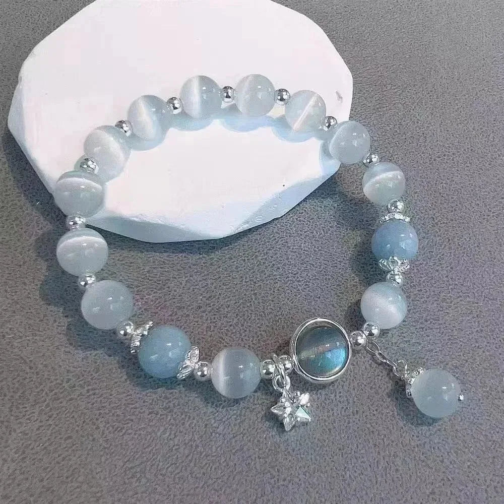 Iche Design Star Tassel Bracelet Crystal Beads For Women
