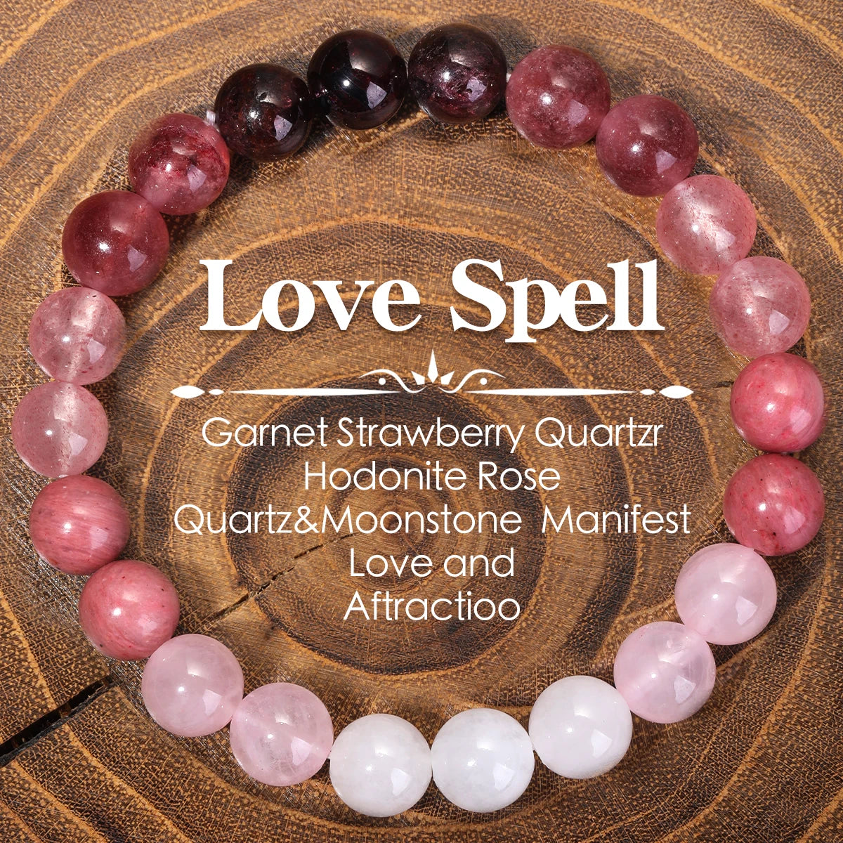 Sanshicn Natural Stone Bracelet With Protection For Women