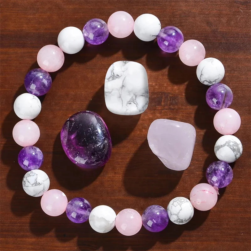 Premium Sleep Bracelet Aura Balancing 8mm Stone for Unisex