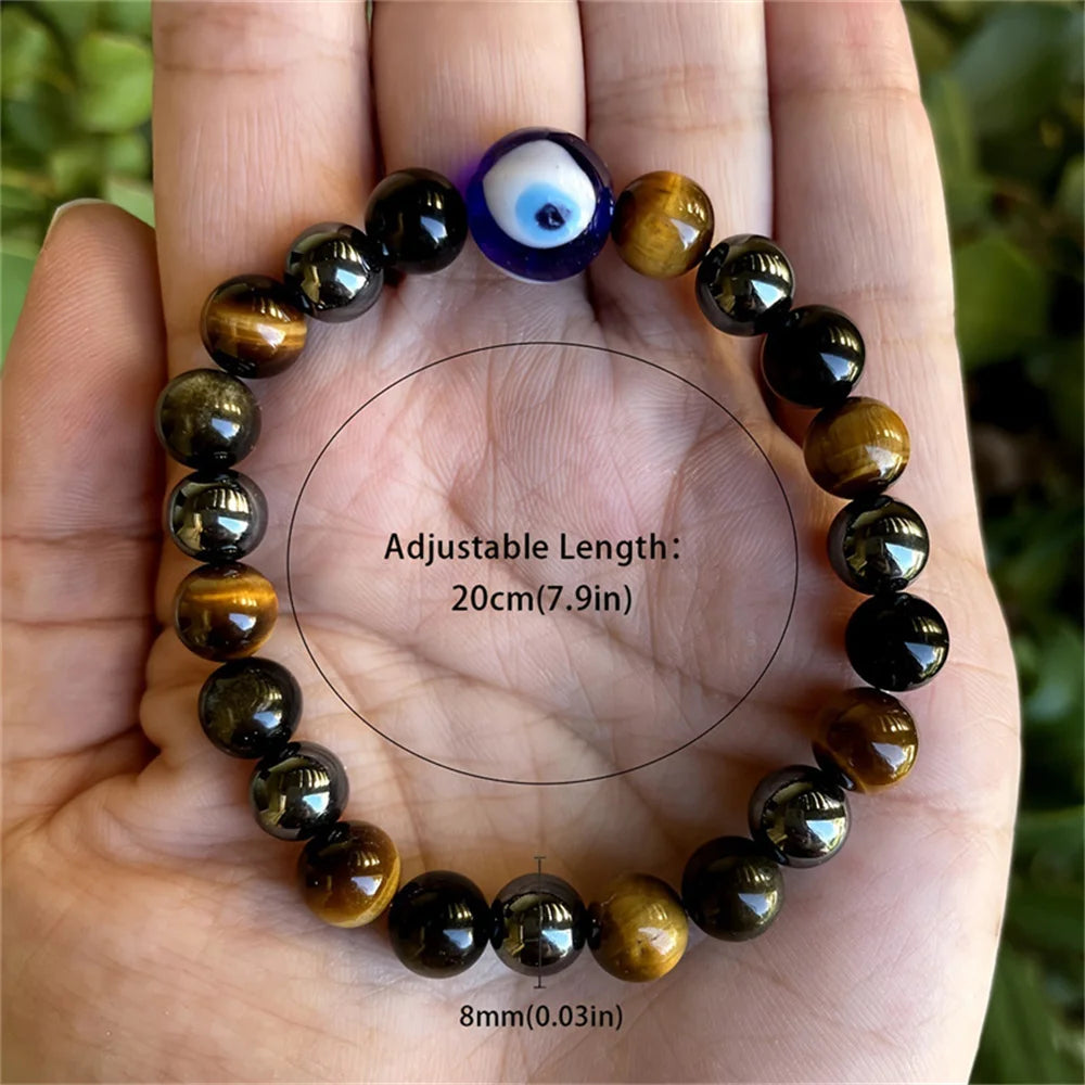 Premium Beaded Bracelet Triple Protection For Unisex