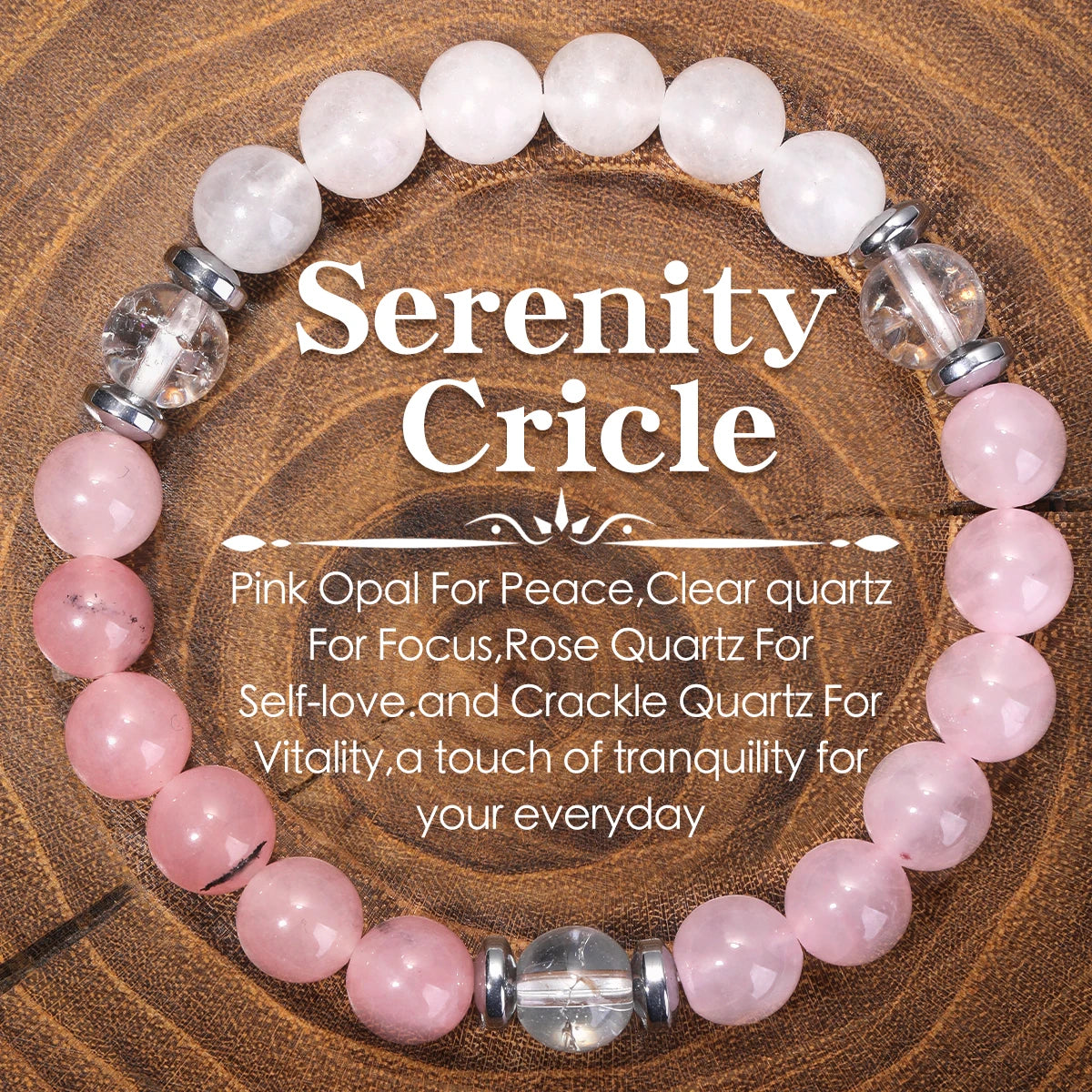 Sanshicn Natural Stone Bracelet With Protection For Women