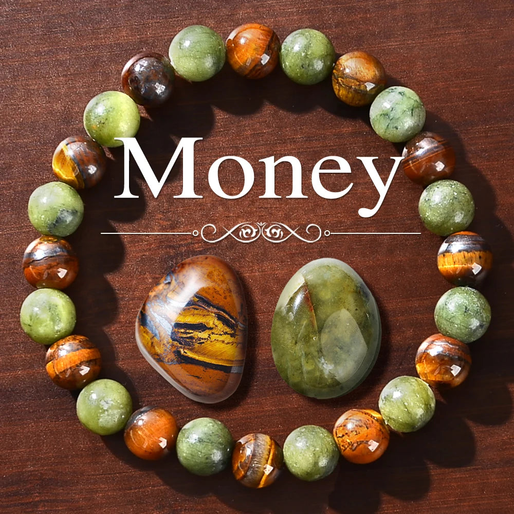 Prosperity Healing Bracelet With Relaxation For Unisex