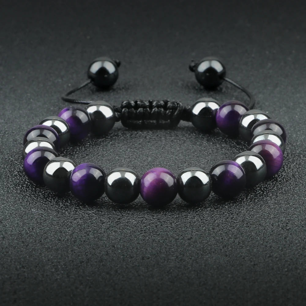 HT Gimini Tiger Eye Hematite Bracelet Limited Edition