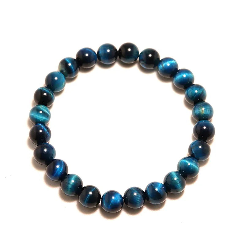 Premium Tiger Eye Bracelet Grade A Beads For Yoga Practice