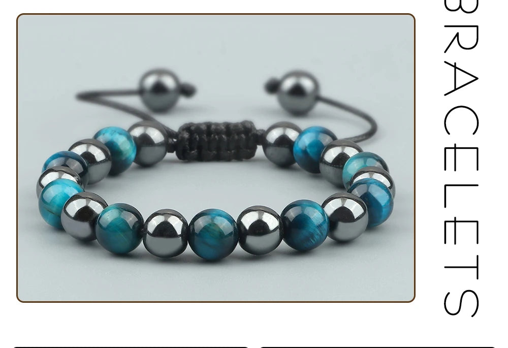 HT Gimini Tiger Eye Hematite Bracelet Limited Edition