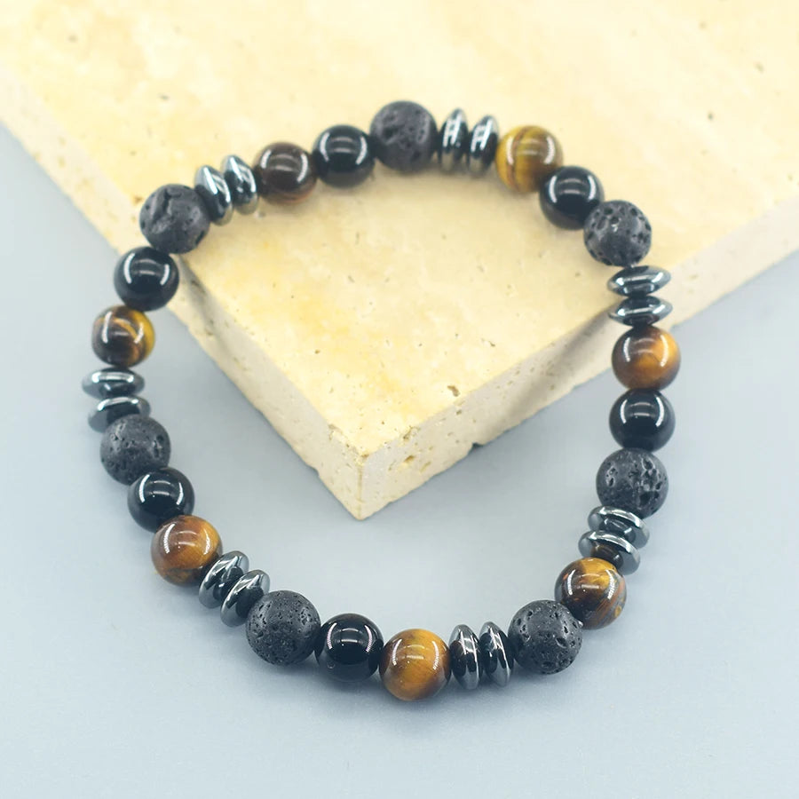 Premium Tiger Eye Beads Bracelet Yellow for Wealth Unisex
