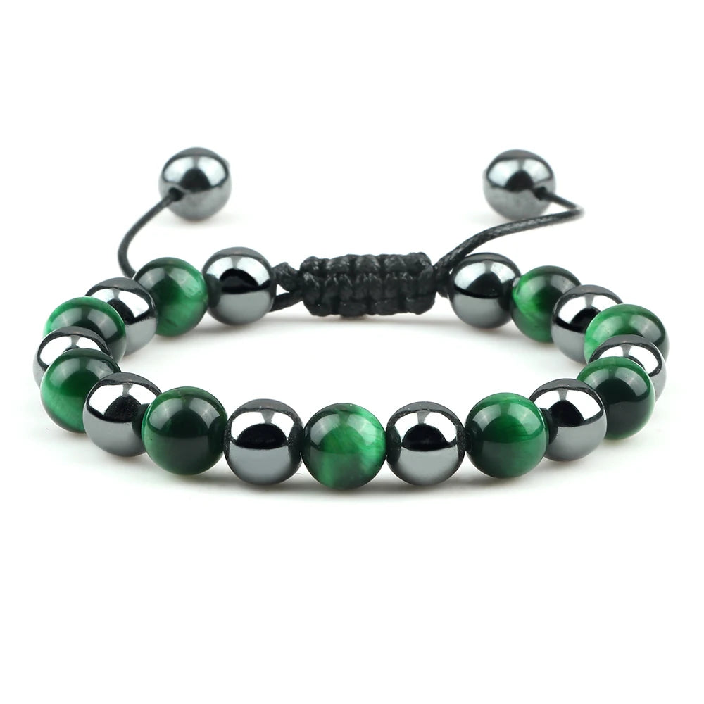 HT Gimini Tiger Eye Hematite Bracelet Limited Edition