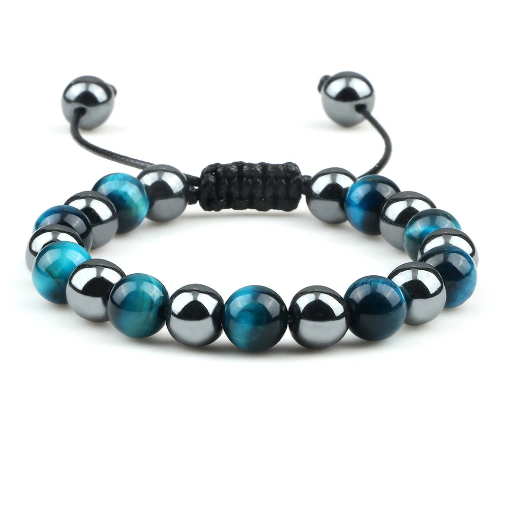 HT Gimini Tiger Eye Hematite Bracelet Limited Edition