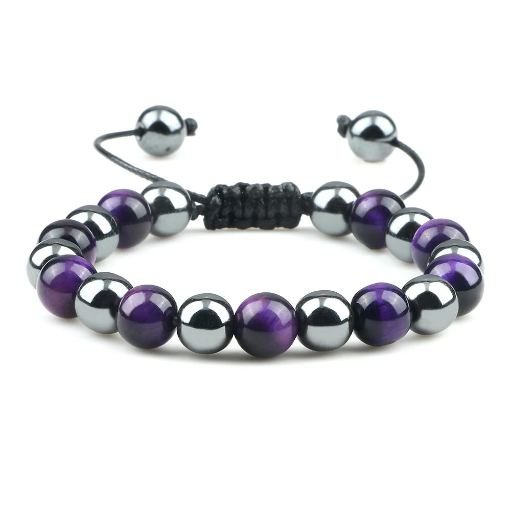 HT Gimini Tiger Eye Hematite Bracelet Limited Edition