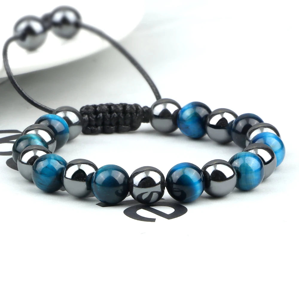 HT Gimini Tiger Eye Hematite Bracelet Limited Edition