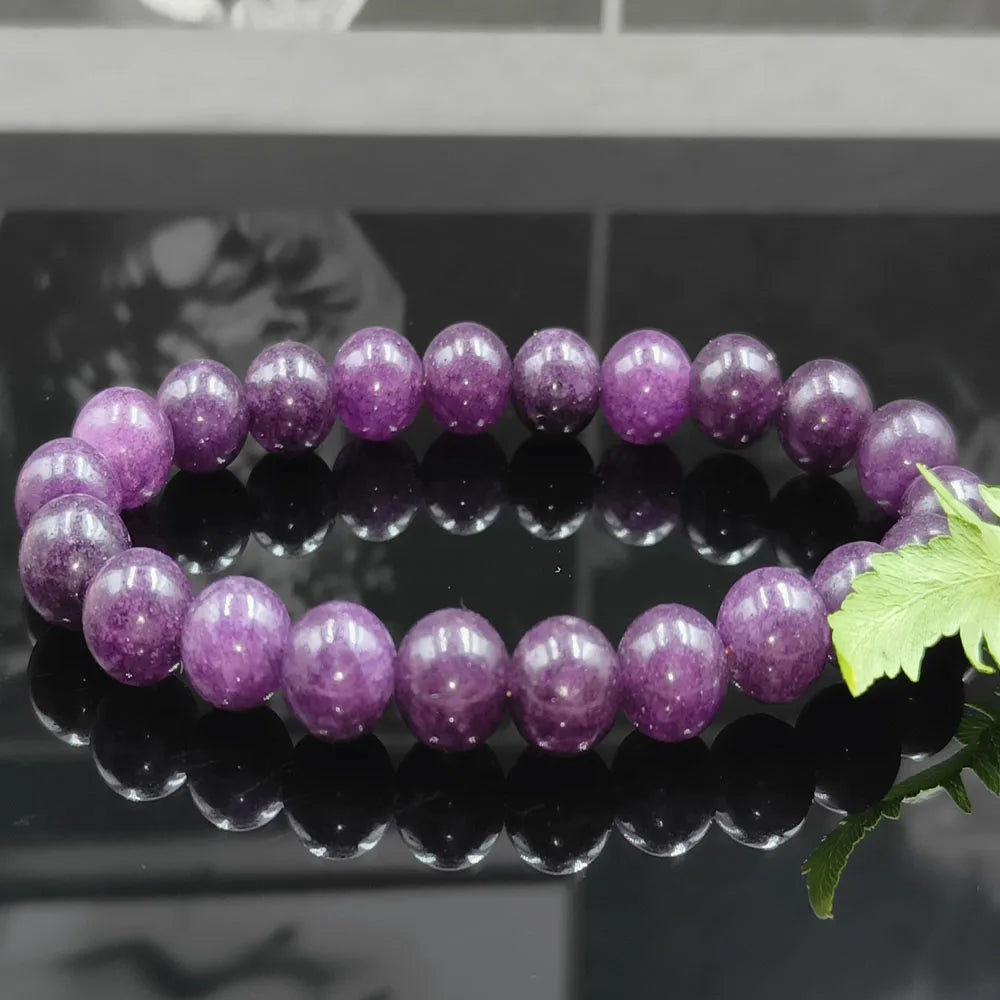 Premium Bead Bracelet 8mm Epidote Zoisite Stone For Women