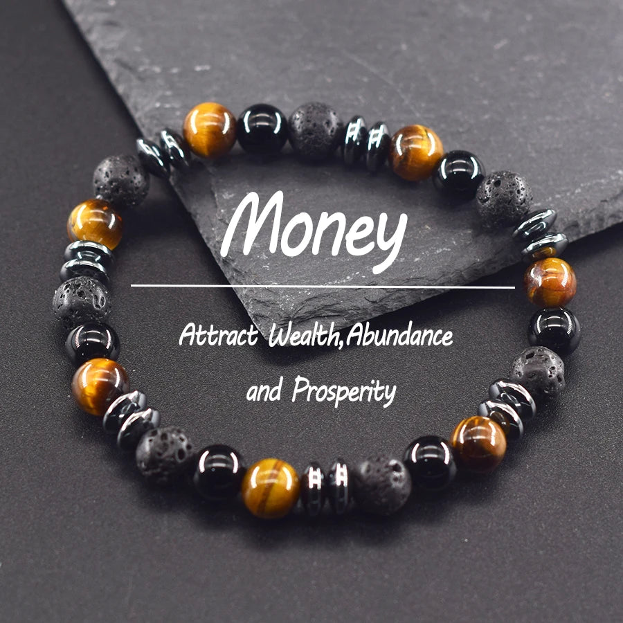 Premium Tiger Eye Beads Bracelet Yellow for Wealth Unisex