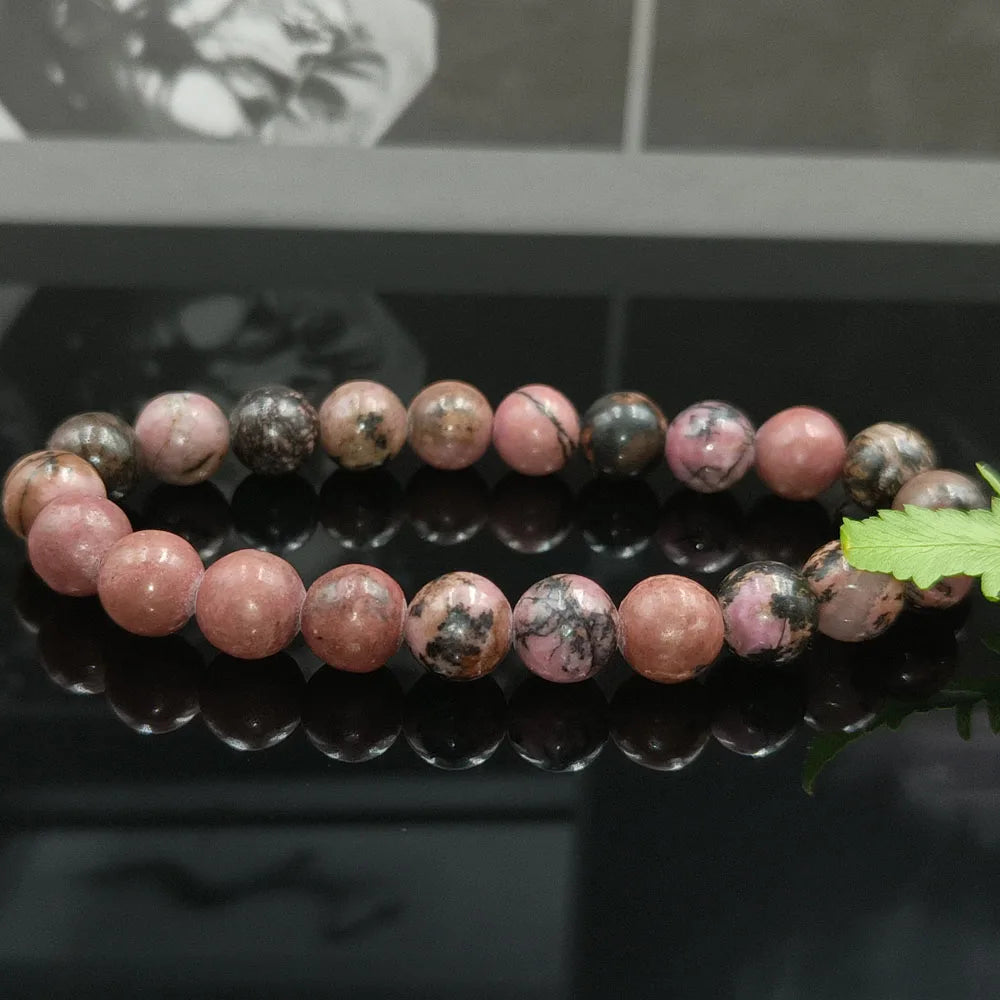 Premium Bead Bracelet 8mm Epidote Zoisite Stone For Women