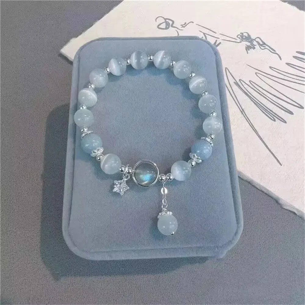 Iche Design Star Tassel Bracelet Crystal Beads For Women