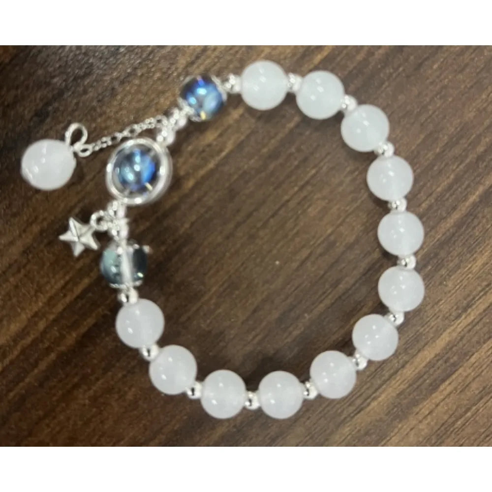 Iche Design Star Tassel Bracelet Crystal Beads For Women