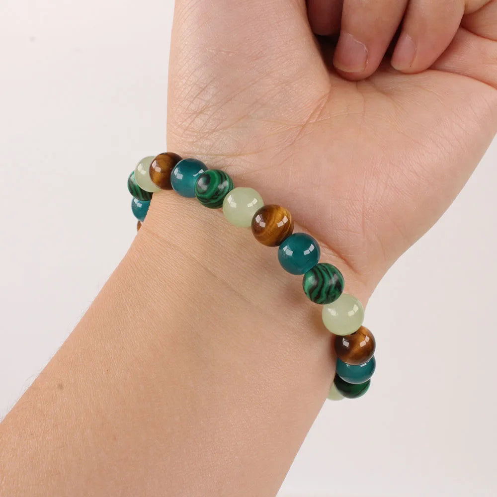 Premium Beaded Bracelet Tiger Eye Stone For Teachers