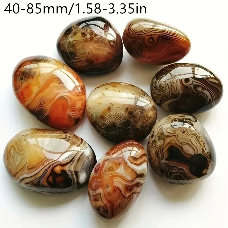 Choice Raw Stone Big Silk Agate for DIY Jewelry Projects