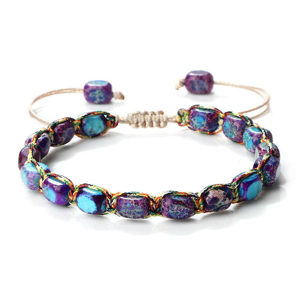 Emperor Stone Hemp Rope Beaded Bracelet Exclusive Edition