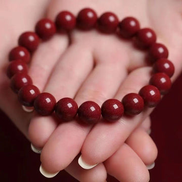 Brand Cinnabar Beads Bracelet Signature Edition Reserve