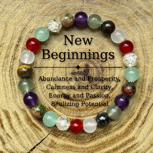 Premium Bracelet with Red Crystal Opal Beads for Unisex