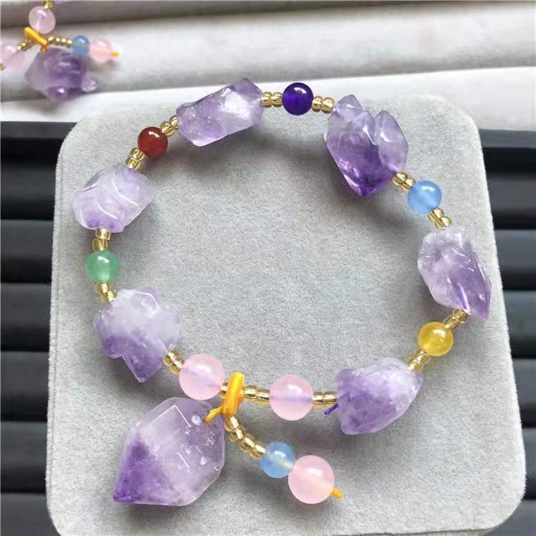 Our Brand Natural Amethyst Bracelet Exclusive Edition