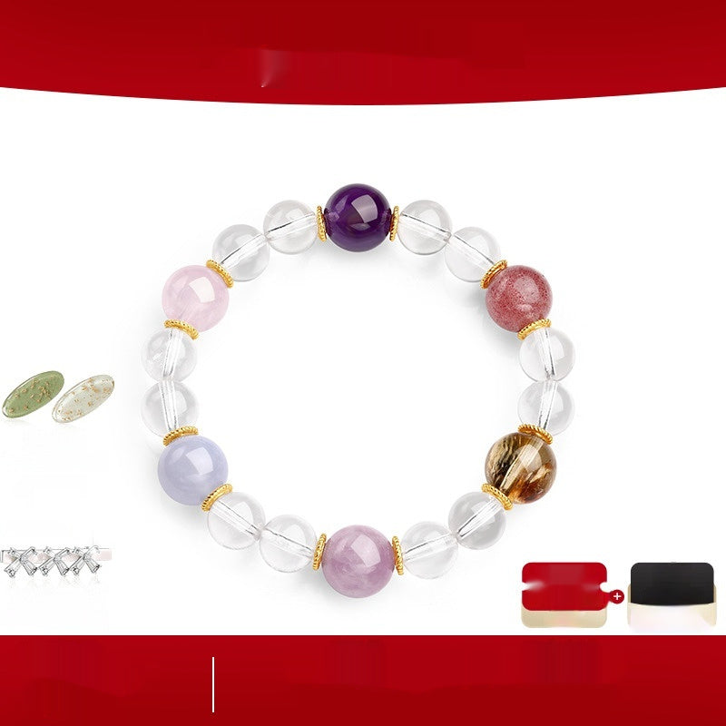Song Bracelet Crystal Amethyst Ankang Wellness Seekers
