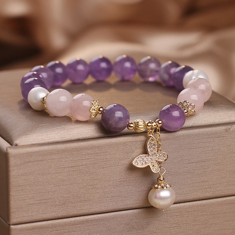 Ziqi Donglai Natural Amethyst Bracelet