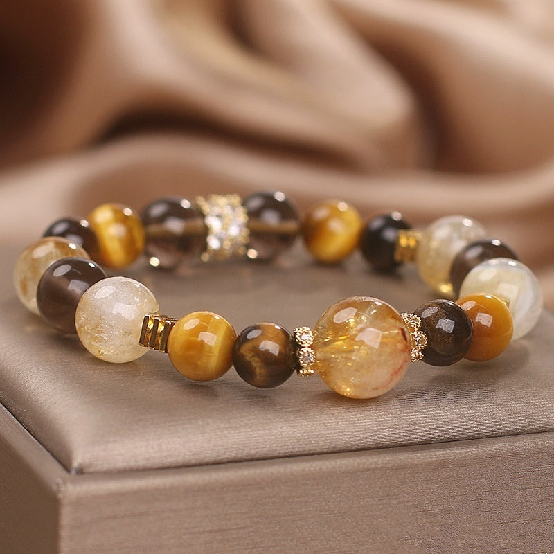 Natural Citrine Jinba Citrine Bracelet