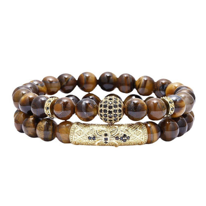 Premium Tiger Eye Bracelet Natural Stone For Unisex Gift