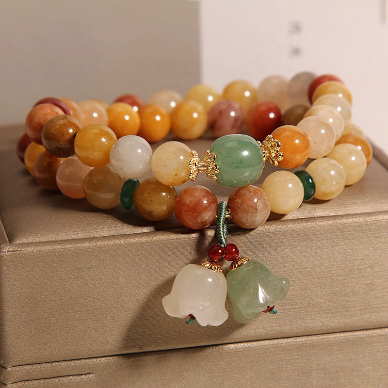 Brand Natural Jinsi Jade Multi Layer Bracelet Exclusive