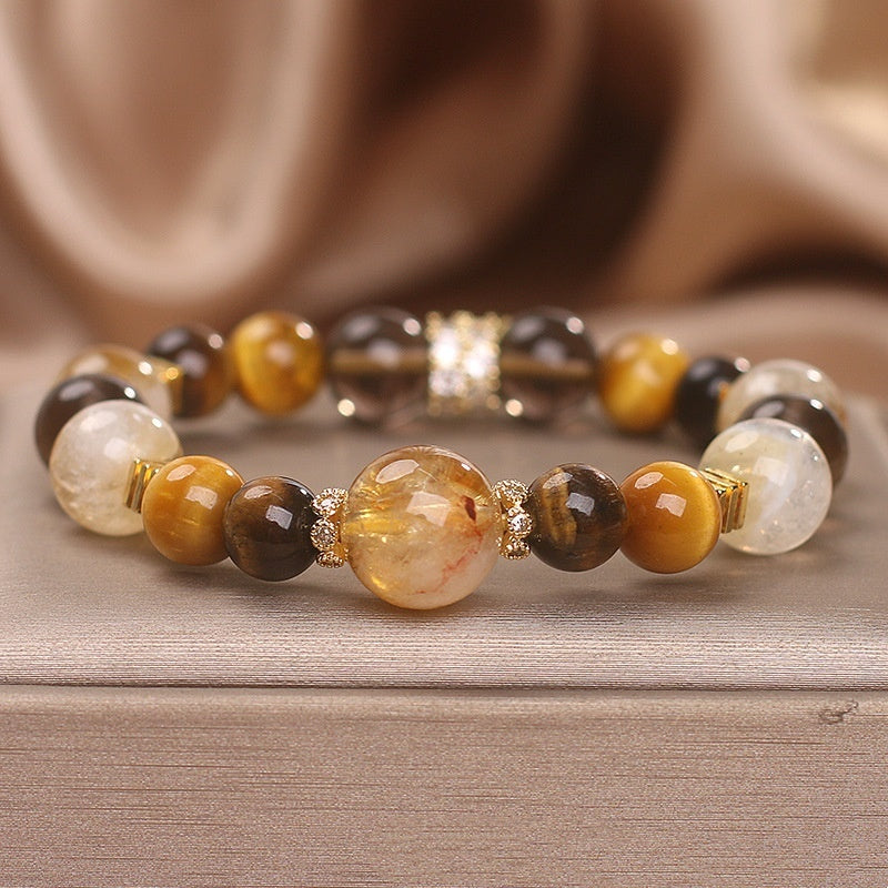 Natural Citrine Jinba Citrine Bracelet